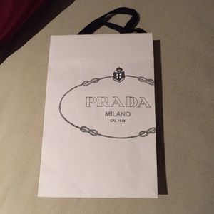 PRADA MILANO SMALL SHOPPING BAG